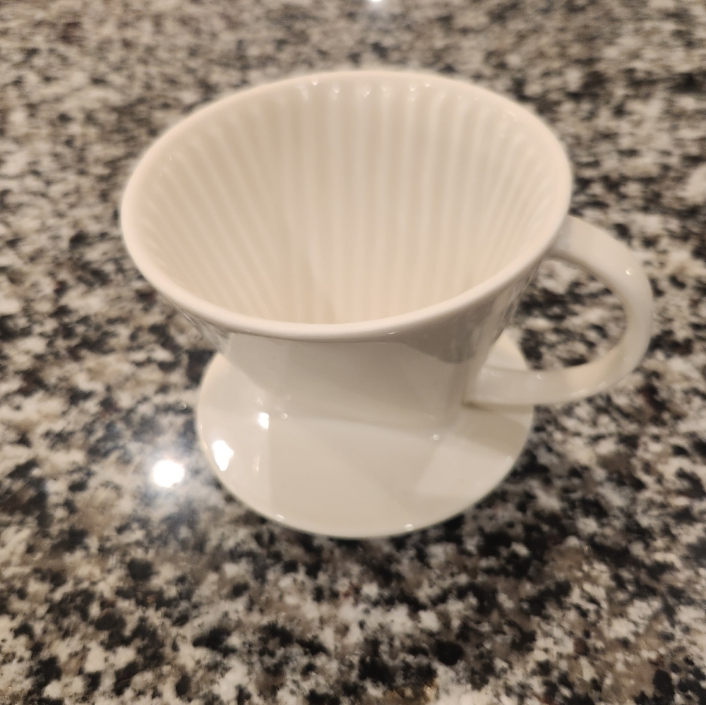 Porcelain coffee filter